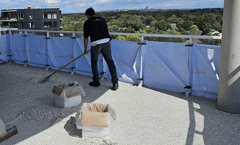 revêtement époxy pour balcon